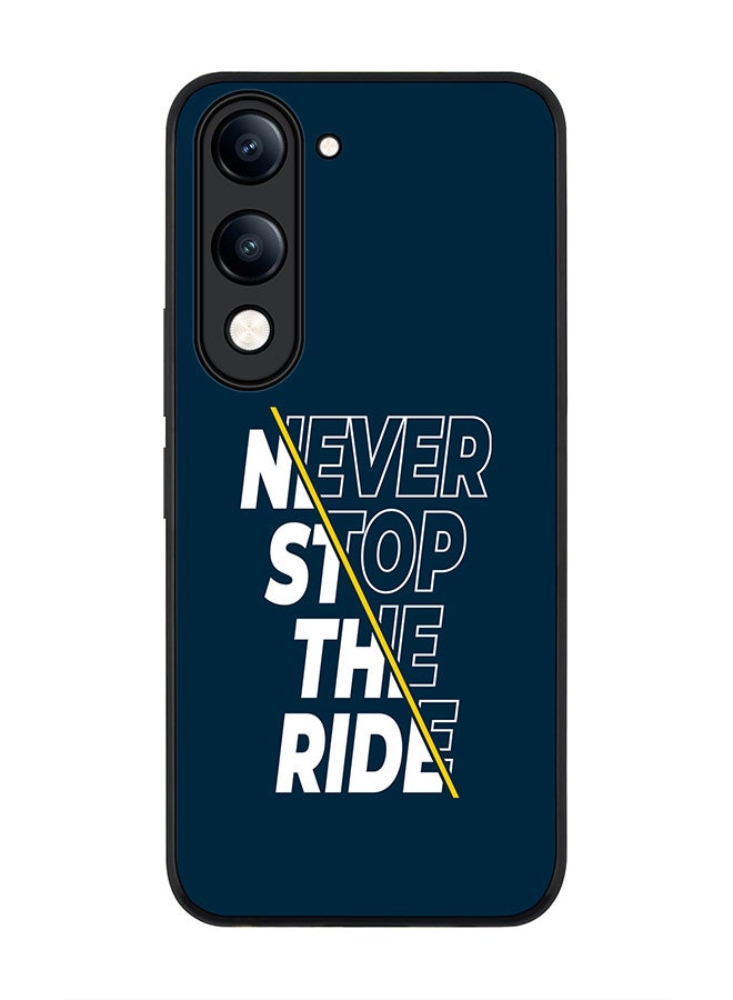 Stylizedd For vivo Y04 / Y29t 5G Case,Slim fit Camera Protection, Shockproof Thin Phone cover  - Never stop the ride - Image 1